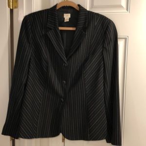 J. Jill striped blazer